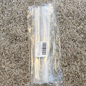Clear Plastic Straws Pack